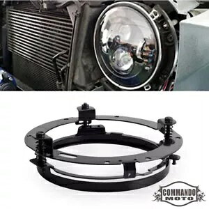 7C` wbhCgA_v^[}Eg n[[c[O FLHT FLHR FLHX \teC 1994-2013p 7" Headlight Adapter Mount for Harley Touring FLHT FLHR FLHX Softail 1994-2013