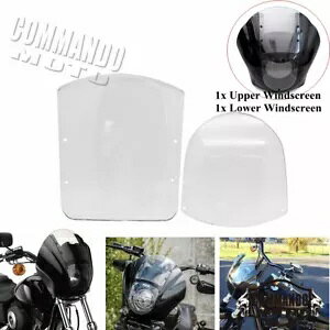 VNH[^[wbhCgtFAOtgKXLbgn[[X|[cX^[ 883 1200 88-UP New Quarter Headlight Fairing Windshield Kit For Harley Sportster 883 1200 88-UP