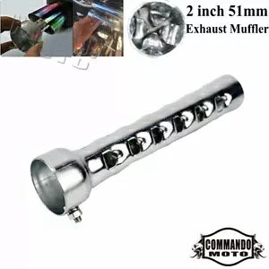 51 ミリメートルオートバイの排気缶マフラー挿入バッフル DB キラーサイレンサーハーレー 51mm Motorcycle Exhaust Can Muffler Insert Baffle DB Killer Silencer For Harley