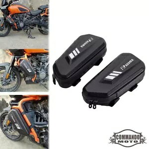 n[[pAJ 1252 1250 2021-24 n[hVFop[GWK[hc[obO For Harley Pan America 1252 1250 2021-24 Hard Shell Bumper Engine Guard Tool Bag