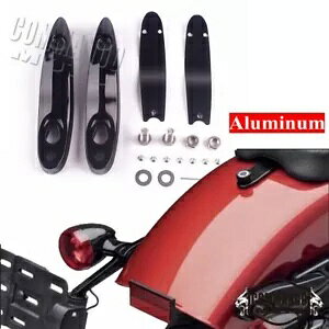 ウインカー再配置キット ハーレー ソフテイル FLFB FLSL ストリート ボブ FXBBS 2018-23用 Turn Signal Relocation Kit for Harley Softail FLFB FLSL Street Bob FXBBS 2018-23