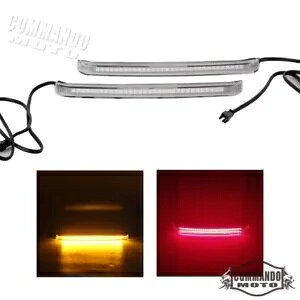 LED ThobO^[VOie[Cgn[[c[O[hLOOCh 2014-22 LED Saddlebag Turn Signal Tail Light For Harley Touring Road King Glide 2014-22