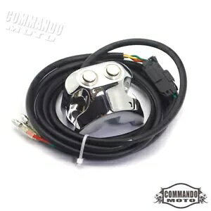 1C` N[nho[XCb` n[[_Ci FXD V-bh X|[cX^[ 1200 883 c[Op 1" Chrome Handlebar Switch For Harley Dyna FXD V-Rod Sportster 1200 883 Touring