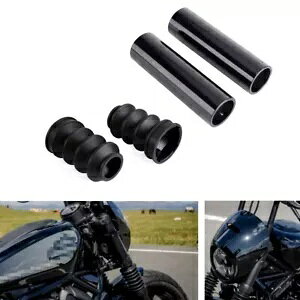 �t�����g�t�H�[�N�J�o�[ & ���o�[�t�H�[�N�K�[�h �n�[���[�i�C�g�X�^�[ 975 RH975 2022-2023�p Front Fork Covers & Rubber Fork Guards For Harley Nightster 975 RH975 2022-2023
