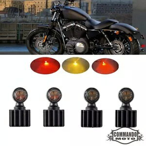 �X�[�p�[�~�j 3 �� 1 LED �^�[���V�O�i�����C�g�n�[���[�_�C�i�\�t�e�C���X�|�[�c�X�^�[ 5 �~�����[�g�� Super Mini 3 In 1 LED Turn Signal Light For Harley Dyna Softail Sportster 5mm �y���s�A���i�z