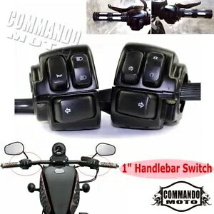 1C` nho[Rg[XCb`&n[[_Ci\teCX|[cX^[pzn[lX 1" Handlebar Control Switch & Wiring Harness For Harley Dyna Softail Sportster