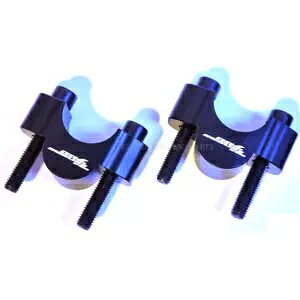 �u���b�N �n���h���o�[ �}�E���g ���C�U�[ �N�����v - Yamaha Tenere 700 T7 Rally XTZ/XT700Z 19- Black Handlebar Mount Risers Clamp - Yamaha Tenere 700 T7 Rally XTZ/XT700Z 19-