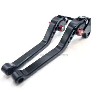 �����O �u���b�N �u���[�L & �N���b�` ���o�[ - �z���_ CBR1000RR / �t�@�C���[�u���[�h / SP 2008-2023 Long Black Brake & Clutch Levers - Honda CBR1000RR / Fireblade / SP 2008-2023 �y���s�A���i�z