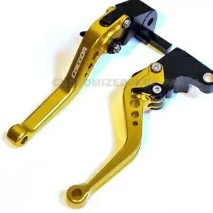 z_ CB1000R lIX|[c 2018-2023 |V[gS[hNb`u[Lo[Zbg Honda CB1000R NEO SPORTS 2018-2023 | Short Gold Clutch & Brake Lever Set