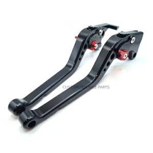 �����O �u���b�N �N���b�` & �u���[�L ���o�[ �X�Y�L GSX-R 125 2020-2023�p Long Black Clutch & Brake Levers For Suzuki GSX-R 125 2020-2023 �y���s�A���i�z