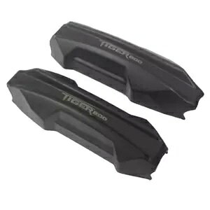 ubN NbV GW K[h op[یubN - Triumph Tiger 800 Black Crash Engine Guard Bumper Protection Block - Triumph Tiger 800
