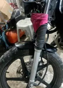 V[g tg tF_[ XvbV K[h - gCAt {lr XNu[ T100 XNXg Short Front Fender Splash Guard - Triumph Bonneville Scrambler T100 Thruxton