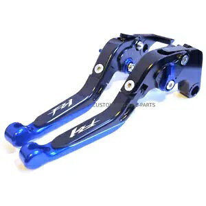 ߉\ȃNb` u[L o[ Zbg - u[/ubN - }n FZ1 FAZER 2006-2015 Adjustable Clutch Brake Lever Set - Blue / Black - Yamaha FZ1 FAZER 2006-2015