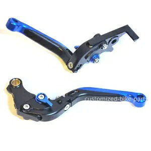 u[ / ubN u[L & Nb` o[ Zbg - z_ CBR500R CB500F CB500X 2013-2021 Blue / Black Brake & Clutch Levers Set - Honda CBR500R CB500F CB500X 2013-2021