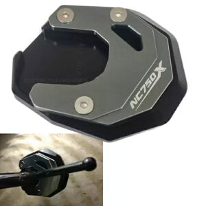 O[ TCh X^h LbNX^h V[Y GNXe_[ - z_ NC750X 2021-2024 Grey Side Stand Kickstand Shoe Extender - Honda NC750X 2021-2024