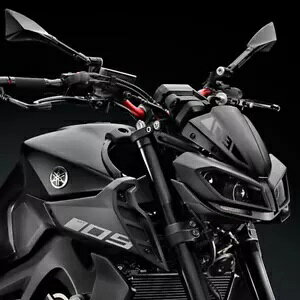 I[goCX[N^tgKXtgKXXN[ - }n MT-09 FZ09 17-20 Motorcycle Smoked Small Windscreen Windshield Screen - Yamaha MT-09 FZ09 17-20