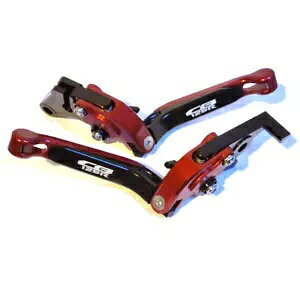 �z���_ CB125 R �l�I 2018-2024 |�A�W���X�^�u���N���b�`�u���[�L���o�[�Z�b�g �u���b�N/���b�h Honda CB125 R Neo 2018-2024 | Adjustable Clutch Brake Lever Set Black/Red �y���s�A���i�z