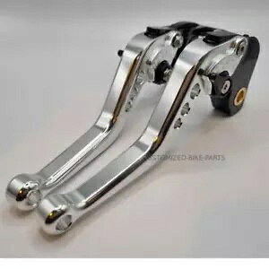 C GtB[h X[p[ eI[ 650 2023-2024 |V[g Nb` u[L o[ Zbg - Vo[ Royal Enfield Super Meteor 650 2023-2024 | Short Clutch Brake Lever Set - Silver