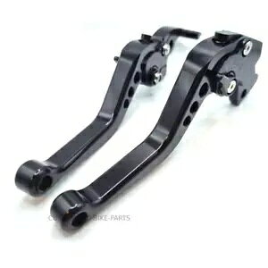 gCAt Xs[h 400 2023-2024 pV[g ubN Nb` & u[L o[ Short Black Clutch & Brake Levers For Triumph Speed 400 2023-2024