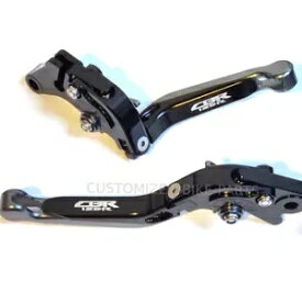 ホンダ CBR125R 2004-2023 |アジャスタブルクラッチブレーキレバーセット グレー/ブラック Honda CBR 125 R 2004-2023 | Adjustable Clutch Brake Lever Set Grey / Black