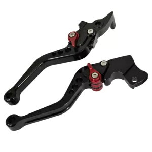 gCAt Xs[h 400 2023-2024 pV[g ubN Nb` & u[L o[ Short Black Clutch & Brake Levers For Triumph Speed 400 2023-2024