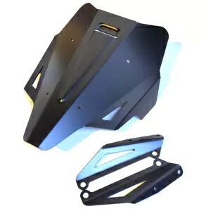 ubNA~jE^tgKXtgKXXN[ - }n MT-07 2021-2024 Black Aluminium Small Windscreen Windshield Screen - Yamaha MT-07 2021-2024