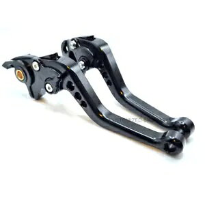 C GtB[h 350 n^[ 2022-2024 |V[g Nb` u[L o[ Zbg - ubN Royal Enfield 350 Hunter 2022-2024 | Short Clutch Brake Lever Set - Black