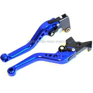 Lexmoto LXR 125 [ 5 SY125-10-E5 pV[g u[ Nb` & u[L o[ Short Blue Clutch & Brake Levers For Lexmoto LXR 125 Euro 5 SY125-10-E5