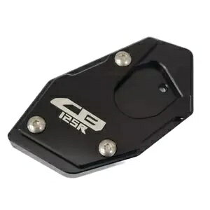 ubN TCh X^h LbNX^h V[Y GNXe_[ - z_ CB125R Neo Sports 2018-2024 Black Side Stand Kickstand Shoe Extender - Honda CB125R Neo Sports 2018-2024