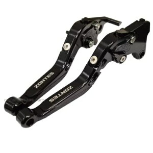 �����\�ȃu���[�L&�N���b�`���o�[�Z�b�g Zontes G1-125 ZT125 ZX3 310X 310T 310R�p Extendable Brake & Clutch Levers Set for Zontes G1-125 ZT125 ZX3 310X 310T 310R �y���s�A���i�z