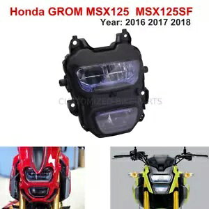 �����p�I�[�g�o�C�w�b�h���C�g - �z���_ Grom MSX125 2016-2018 REPLACEMENT MOTORCYCLE HEADLIGHT - Honda Grom MSX125 2016-2018 �y���s�A���i�z