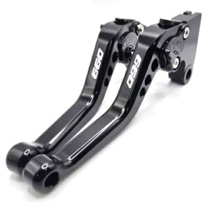 V[g ubN Nb` & u[L o[ gCAt ^CK[ / gCfg 660 / X|[c 2021-2024 Short Black Clutch & Brake Levers Triumph Tiger / Trident 660 / Sport 2021-2024