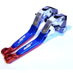 �u���[/���b�h ���߉\�Ȋg���\�u���[�L �N���b�` ���o�[ �Z�b�g - BMW S1000RR 2010-2019 Blue/red Adjustable Extendable Brake Clutch Levers Set - BMW S1000RR 2010-2019 �y���s�A���i�z