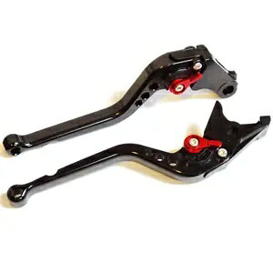 z_ NX500 2024- O\ȃubN Nb` & u[L o[ Zbg Honda NX500 2024- Long Adjustable Black Clutch & Brake Levers Set