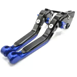 ���߉\�ȃN���b�` �u���[�L ���o�[ �u���b�N/�u���[ - �X�Y�L GSX-R125 2020-2023 Adjustable Clutch Brake Levers Black/Blue - Suzuki GSX-R125 2020-2023 �y���s�A���i�z