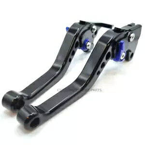 V[g ubN u[ Nb` & u[L o[ Lexmoto LXR 125 [ 5 SY125-10-E5 p Short Black Blue Clutch & Brake Levers For Lexmoto LXR 125 Euro 5 SY125-10-E5