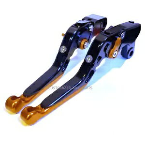 KTM 790 R/S �A�h�x���`���[ 2019-2024 ���߉\�ȃN���b�` �u���[�L ���o�[ �u���b�N/�I�����W KTM 790 R / S Adventure 2019-2024 Adjustable Clutch Brake Levers Black / Orange �y���s�A���i�z