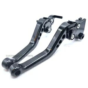 C GtB[h q} 400 E5 2021-2023 |V[g Nb` u[L o[ Zbg - ubN Royal Enfield Himalayan 400 E5 2021-2023 | Short Clutch Brake Lever Set - Black