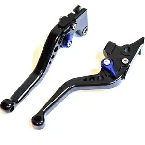 �V���[�g �u���b�N �u���[ �N���b�` & �u���[�L ���o�[ ���}�n YZF-R6S 2006-2007�p Short Black Blue Clutch & Brake Levers For Yamaha YZF-R6S 2006-2007 �y���s�A���i�z