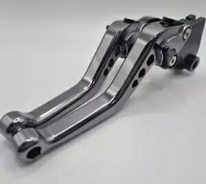 C GtB[h GT 650 C^[Zv^[ 2019-2023 |V[gNb`u[Lo[Zbg - O[ Royal Enfield GT 650 interceptor 2019-2023 | Short Clutch Brake Lever Set - Grey