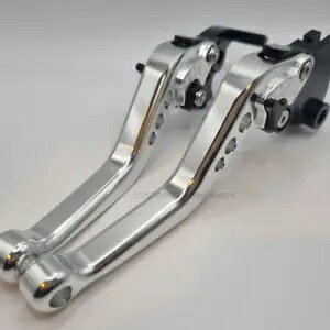 C GtB[h GT 650 C^[Zv^[ 19-23 |V[g Nb` u[L o[ Zbg - Vo[ Royal Enfield GT 650 interceptor 19-23 | Short Clutch Brake Lever Set - Silver