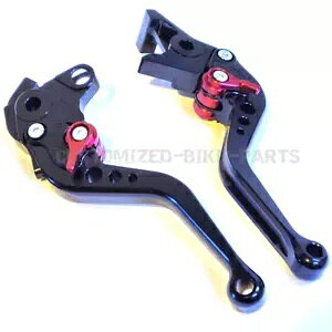 z_ VTR1000F / t@CAXg[ 1998-2005 pV[g ubN Nb` & u[L o[ Short Black Clutch & Brake Levers For Honda VTR1000F / FIRESTORM 1998-2005