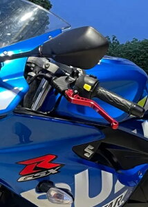 CNC �V���[�g���b�h�N���b�`&�u���[�L���o�[ �X�Y�L GSX-R 125 2020-2023�p CNC Short Red Clutch & Brake Levers For Suzuki GSX-R 125 2020-2023 �y���s�A���i�z