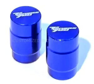 Yamaha Tenere 700 CNC A~ zC[ ^C ^C ou Lbv Jo[ - u[ Yamaha Tenere 700 CNC Aluminium Wheel Tire Tyre Valve Cap Covers - Blue