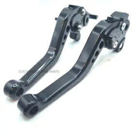ショート ブラック クラッチ & ブレーキ レバー ホンダ VFR 800 VTEC 02-08 / Fi/W1 98-01用 Short Black Clutch & Brake Levers For Honda VFR 800 VTEC 02-08 / Fi/W1 98-01