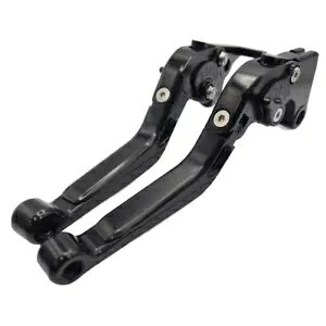 Yamaha Tenere 700 2019-2024 ���߉\�ȃN���b�` �u���[�L ���o�[ �Z�b�g - �u���b�N/�u���b�N Yamaha Tenere 700 2019-2024 Adjustable Clutch Brake Lever Set - Black / Black �y���s�A���i�z