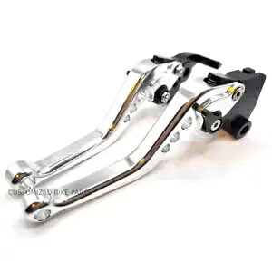 Vo[ V[g\u[L & Nb` o[ - C GtB[h XN 411 2022-2023 Silver Short Adjustable Brake & Clutch Lever - Royal Enfield Scram 411 2022-2023