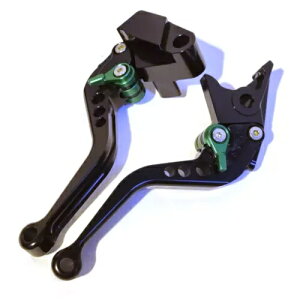 ubN ߉\ȃV[g Nb` u[L o[ Zbg - Kawasaki Z650 Z 650 2017-2023 Black Adjustable Short Clutch Brake Lever Set - Kawasaki Z650 Z 650 2017-2023