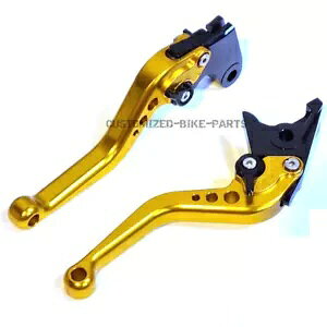 V[g S[h Nb` & u[L o[ XYL DL650 V-Strom 2011-2023p Short Gold Clutch & Brake Levers For Suzuki DL650 V-Strom 2011-2023