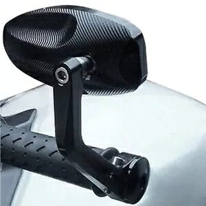 ユニバーサル 22mm ハンドルバーエンドミラー バックミラー - Triumph Street Triple モデル Universal 22mm Handlebar End Mirrors Rearview - Triumph Street Triple models